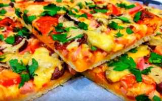 12 самых быстрых и вкусных рецептов пиццы
